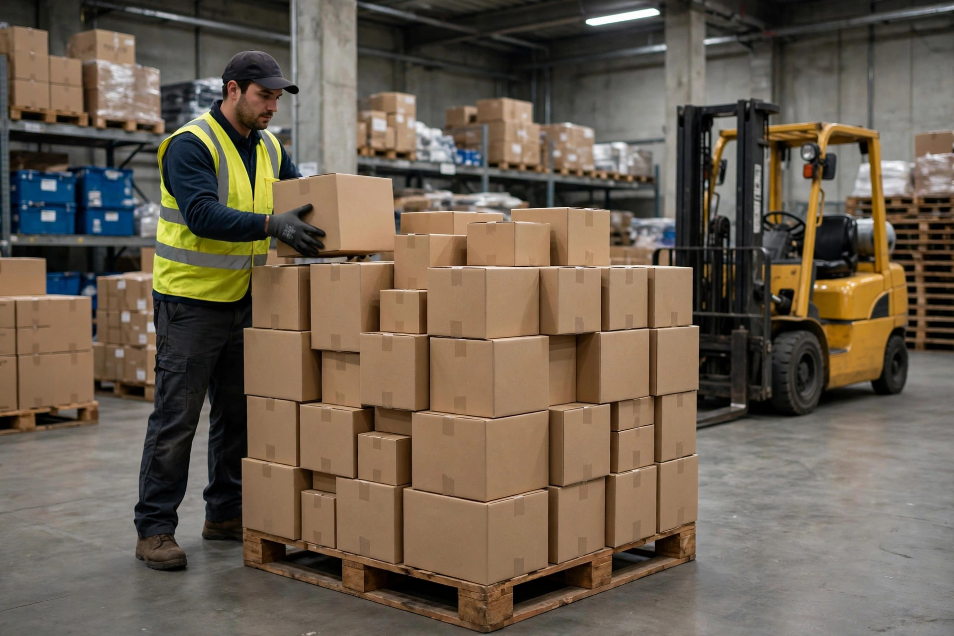 Le bin packing 3D par IA en entrepôt : 15% de plus sur chaque palette
