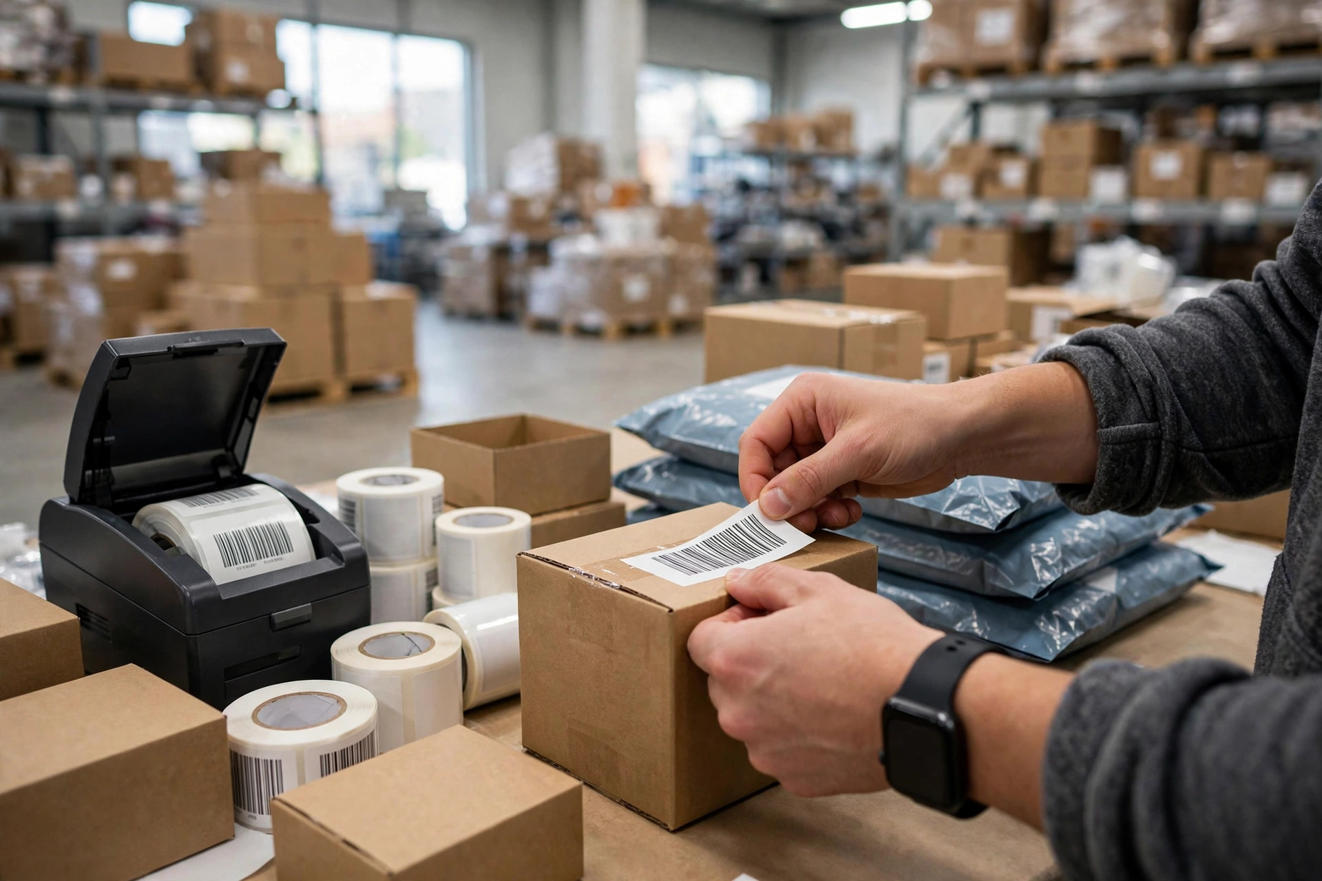 Exigences de Préparation Amazon FBA : Sachets en Plastique, Étiquettes et les 10 Règles qui Gardent votre Envoi en Mouvement