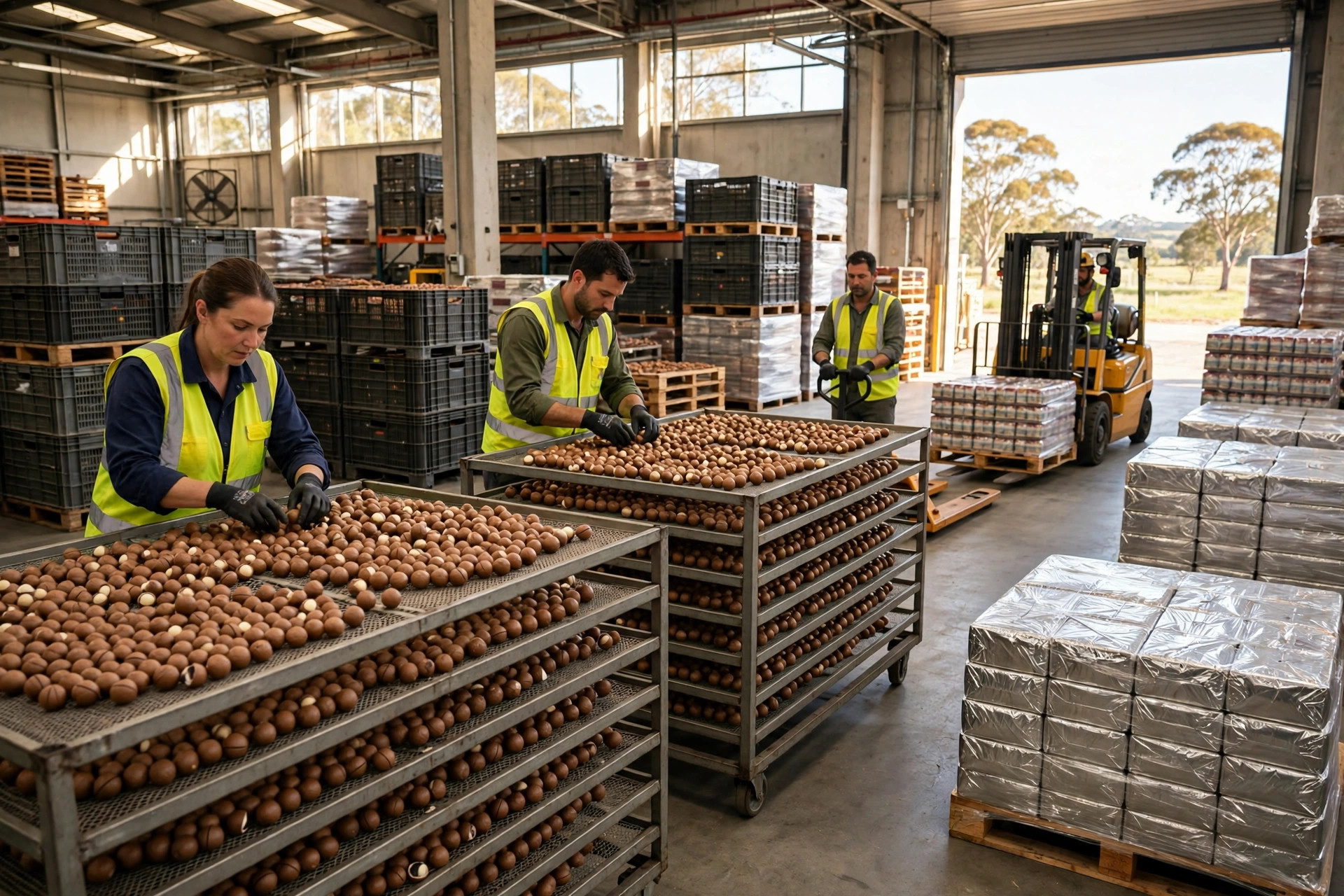 Australia Macadamia Export Warehouse Storage: The Ledger from Queensland Orchards to Nut-in-Shell Stores