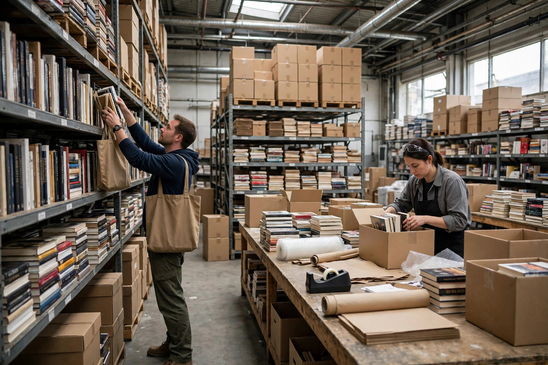 Book Warehouse Storage and Picking: ISBN-Level Stock, Edition-Accurate Picks, and Graded Returns