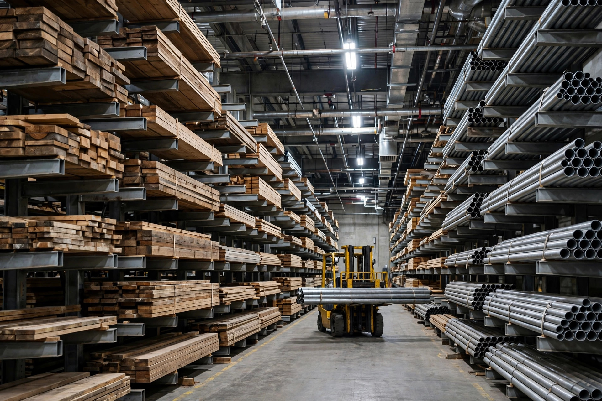 Fulfillment de comercio electrónico de materiales de construcción: almacenar y enviar productos largos, pesados y frágiles