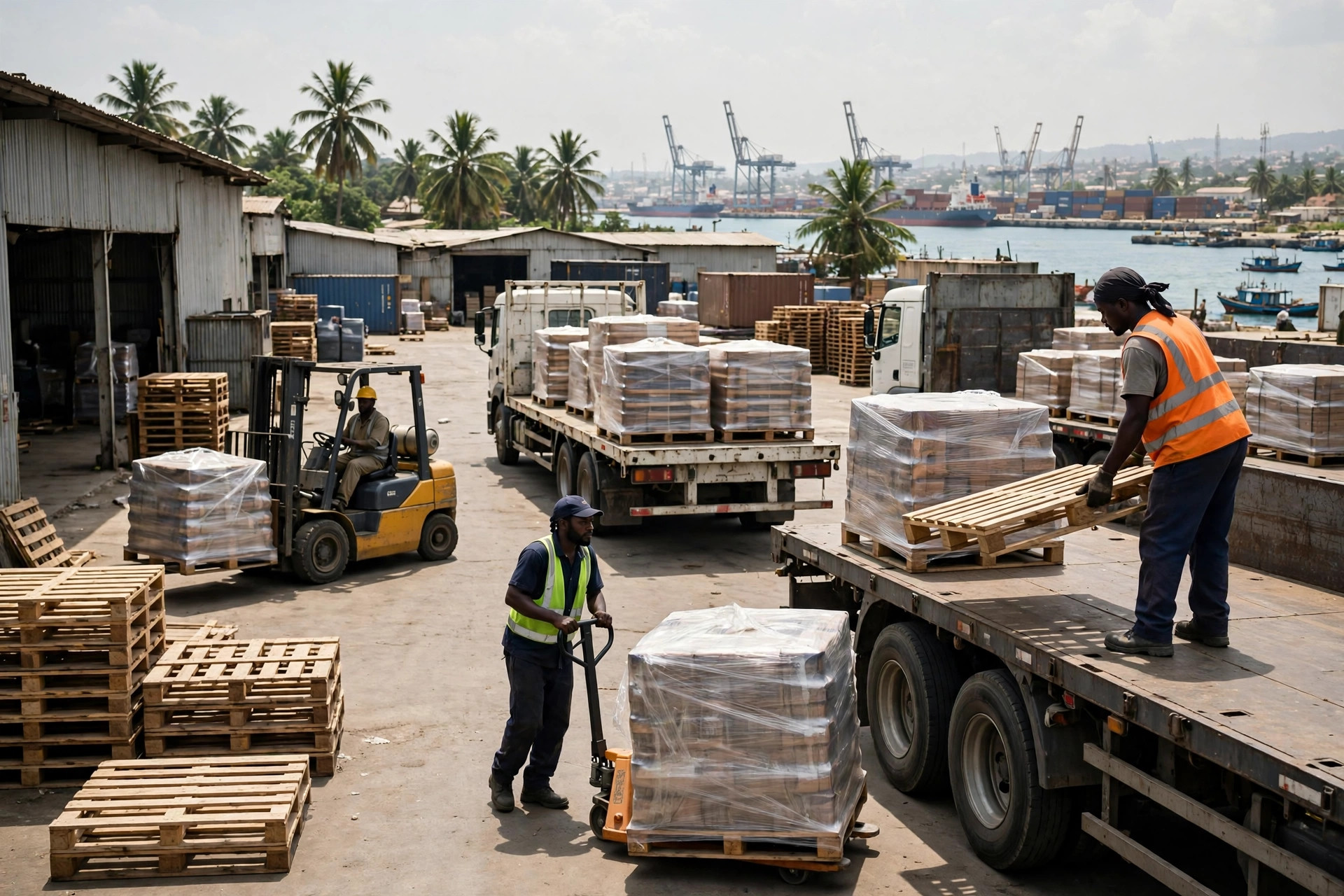 Mercado de armazéns de Dakar: porto, subúrbios e os dilemas da distribuição interior na África Ocidental