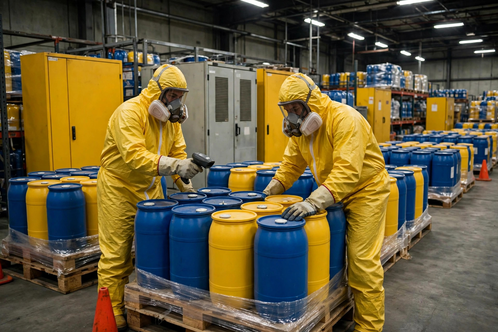 Double vérification des matières dangereuses dans les opérations d'entrée et de sortie : construire la chaîne de responsabilité et passer au numérique