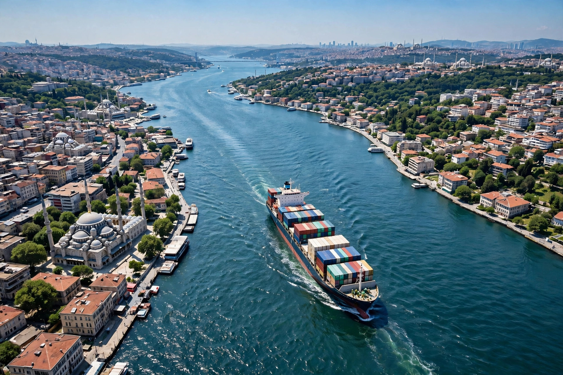 Istanbul: The Distribution Math Between Two Continents — Siting and Customs on Both Shores of the Bosphorus