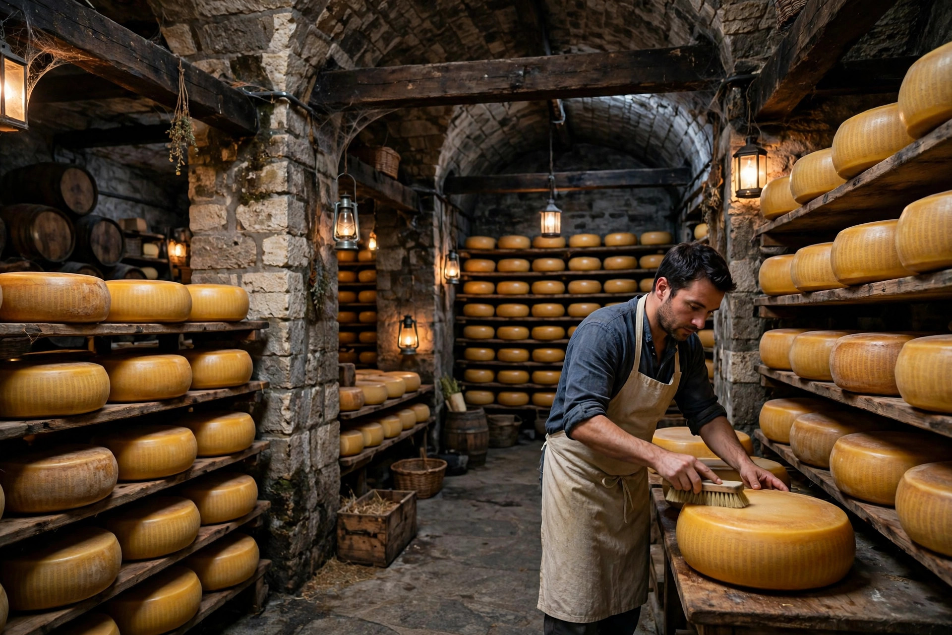 イタリア・チーズ輸出倉庫保管:パルマからジェノヴァ港までの熟成と温度管理