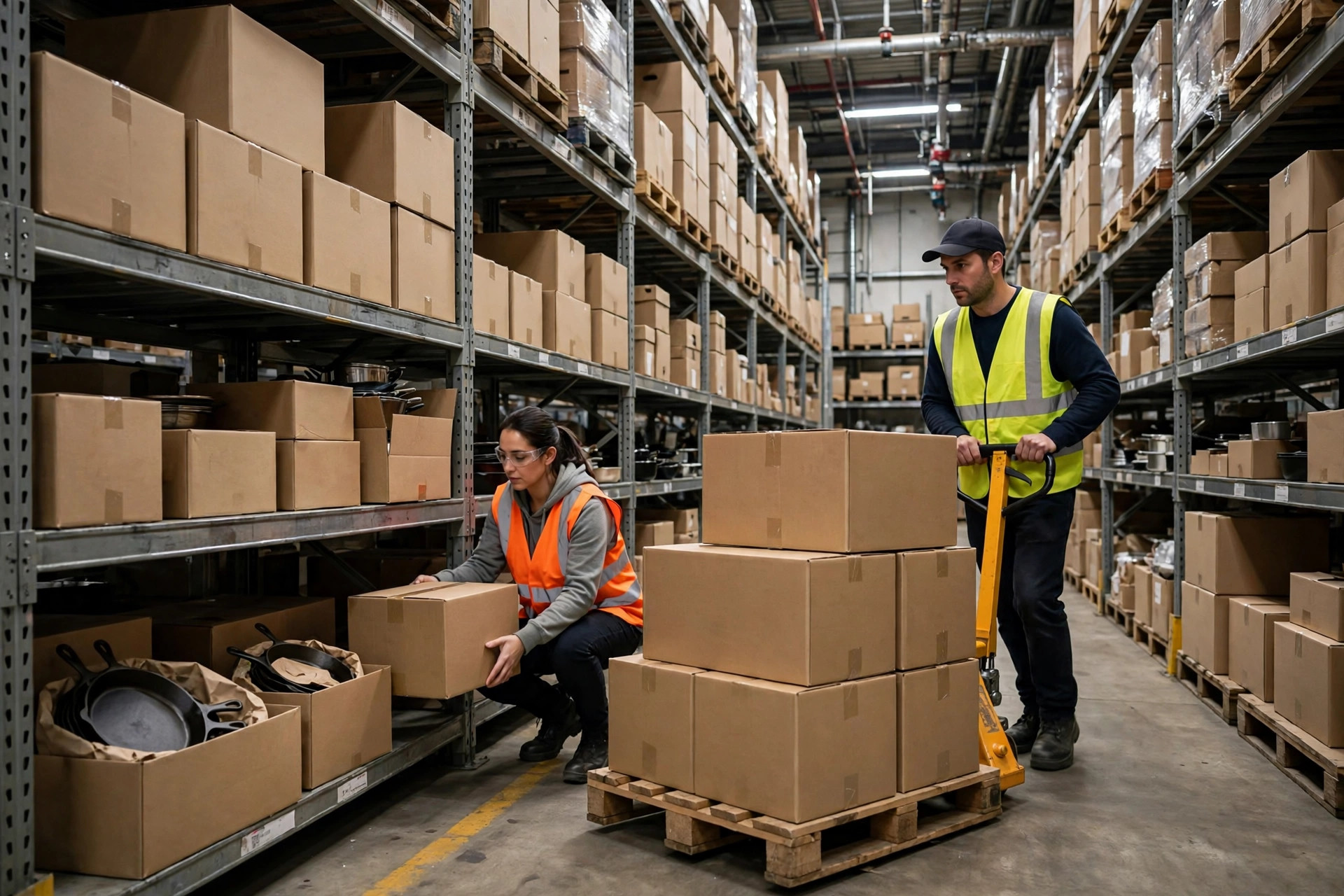 Kitchenware Warehouse Storage Handling: Heavy Sets, Breakable Pieces, and the Math That Holds