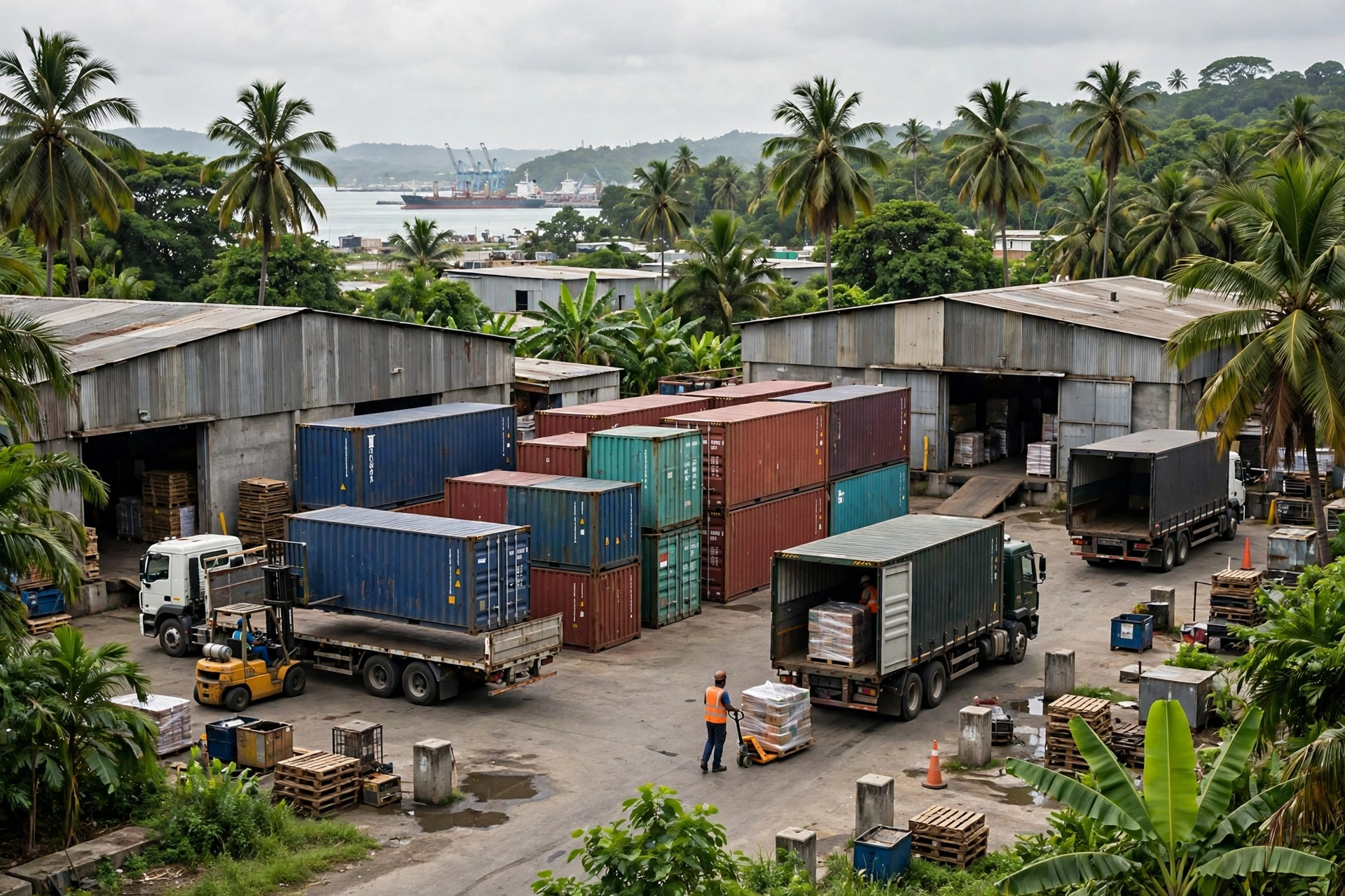 Guía del mercado de almacenes de Libreville: puerto, suburbios y distribución en África Central