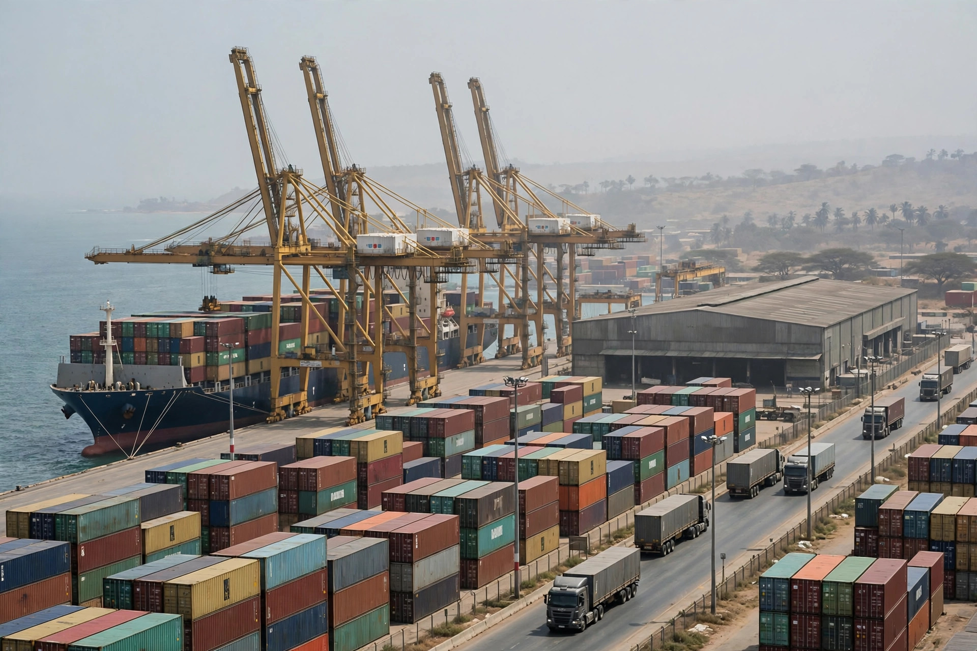 Almacenamiento en el corredor de Walvis Bay, Namibia: cómo montar la logística de distribución para los mercados sin litoral del África austral