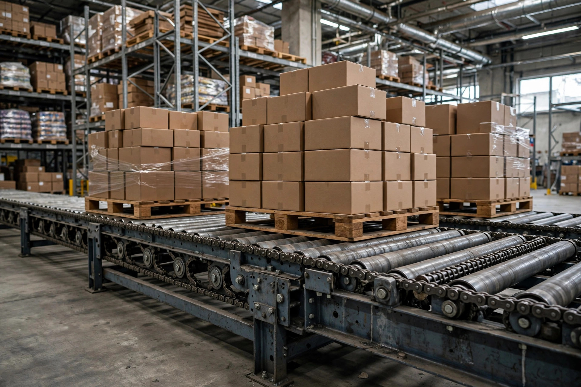 Les convoyeurs à palettes ne sont pas des convoyeurs à cartons : choisir et entretenir des lignes robustes
