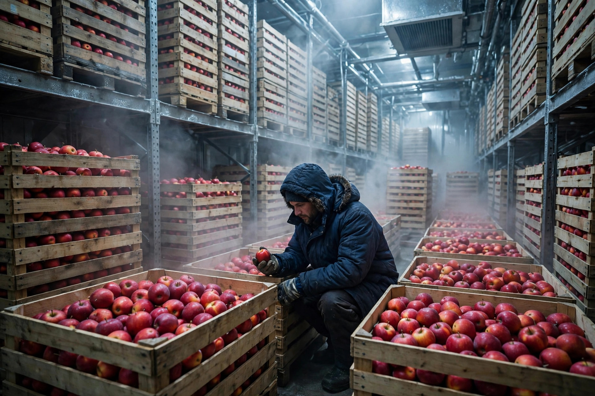 Almacenaje para la exportación de manzanas de Polonia: de los huertos de Grojec al puerto de Gdansk