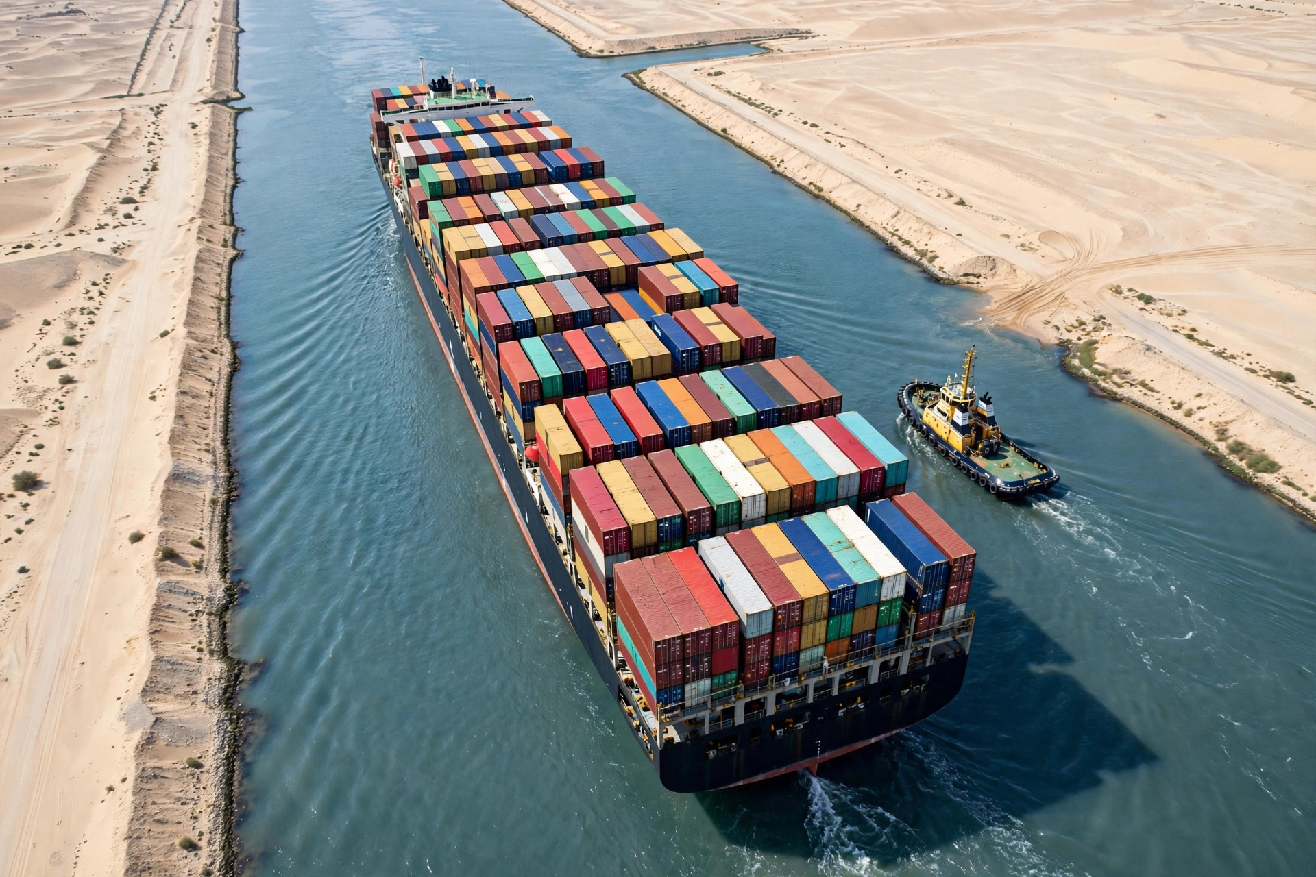 El corredor del canal de Suez: estrategia de ubicación de almacenes en Egipto