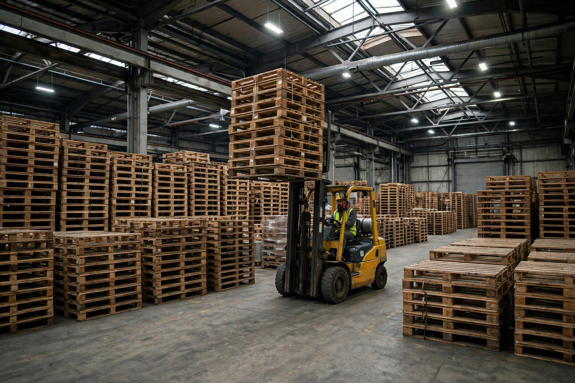 Palettes d'occasion vs neuves : cinq pièges d'achat à éviter