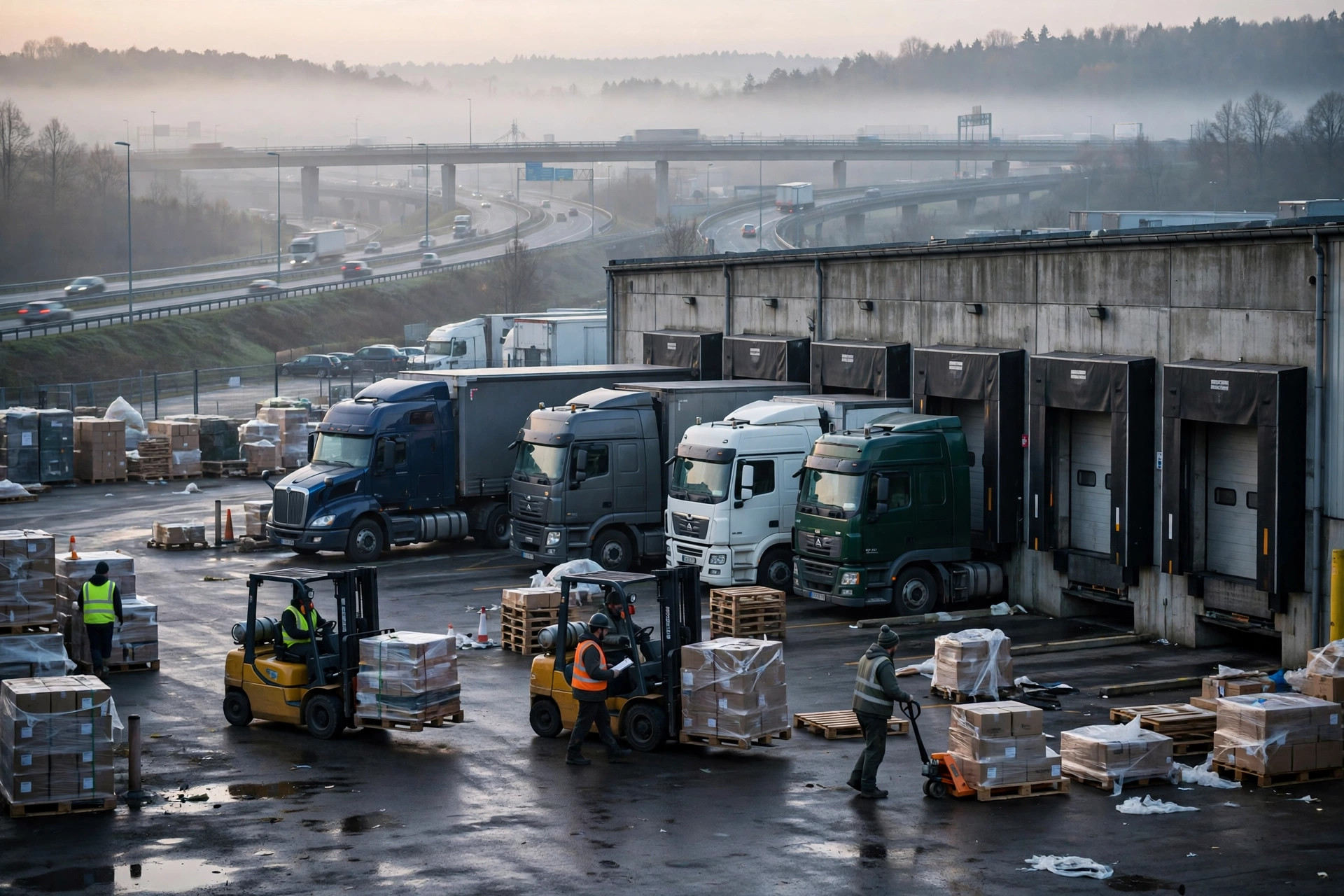 Warehouse Multi-Warehouse Network Design: How Many Warehouses, Where, and How to Split Orders