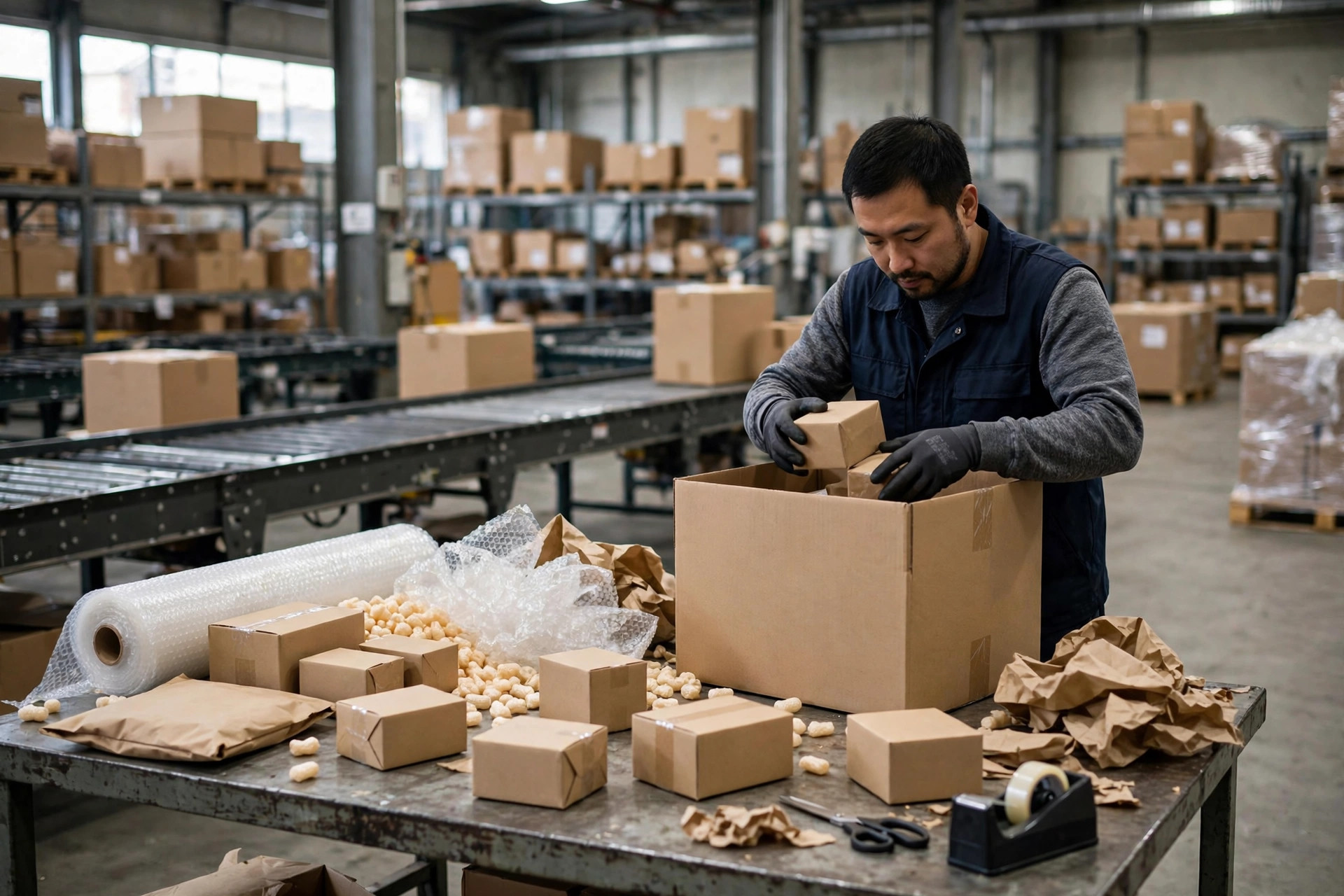 Um cliente, três pedidos, uma caixa: como a embalagem de consolidação de pedidos no armazém economiza dinheiro real com frete