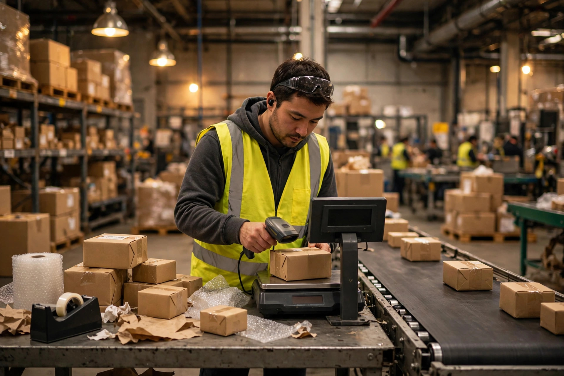 倉庫小包マニフェストシステム:1日の締めが数千個の小包を正しく保つ方法