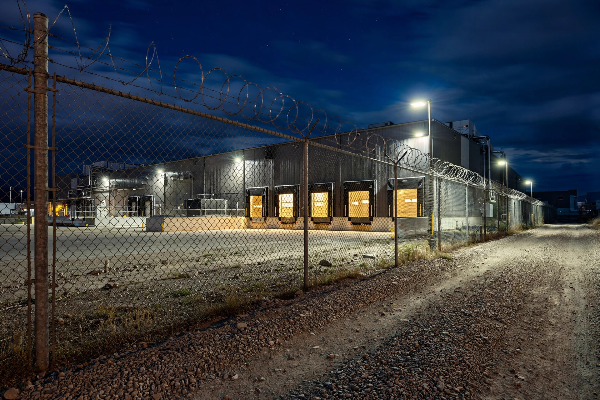 Warehouse Perimeter Security: Fences, Electric Fencing, and Infrared Beams — Stop Outside Theft First