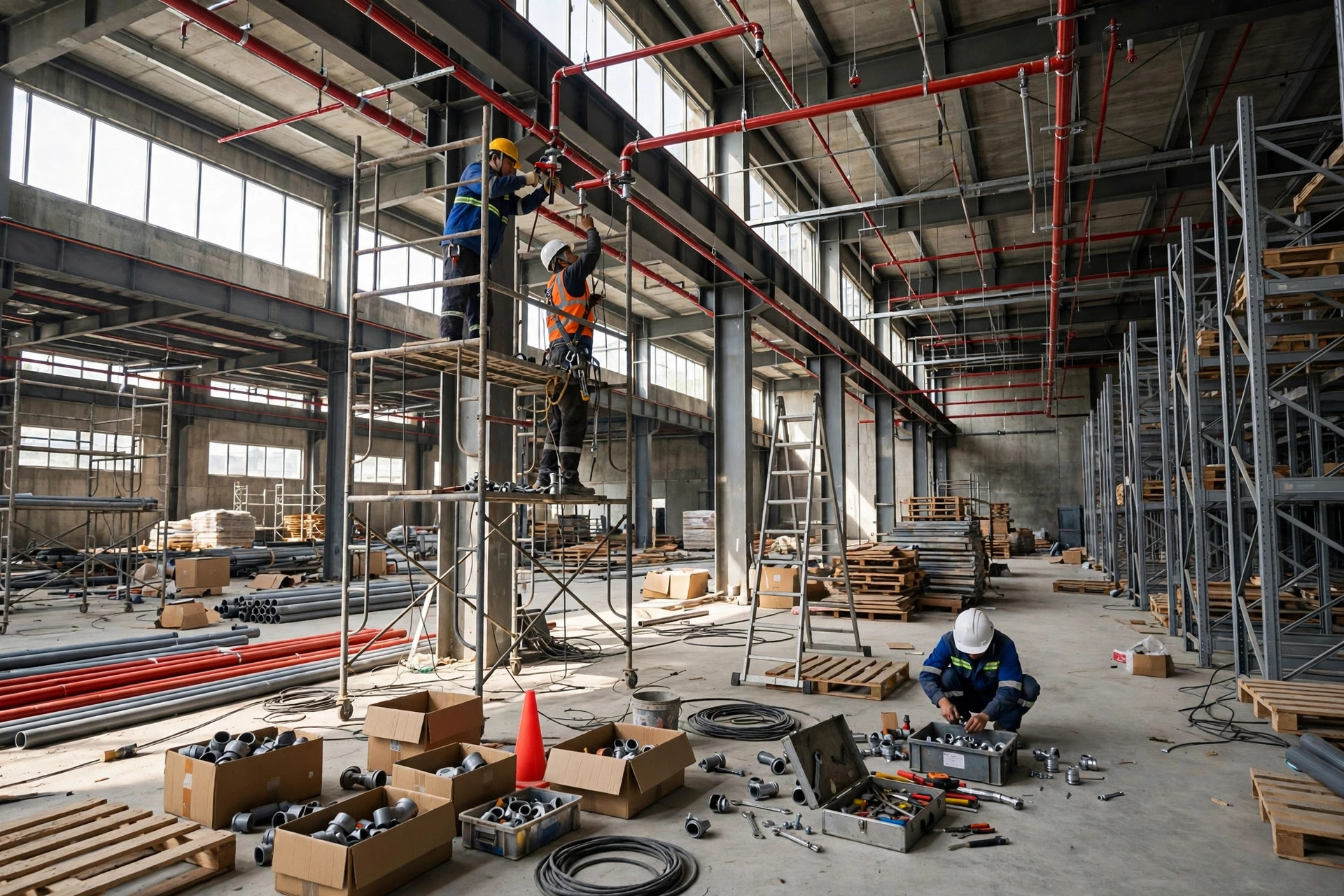 Reforma de armazém na China: quando a re-aprovação dos bombeiros é exigida e como funciona o processo