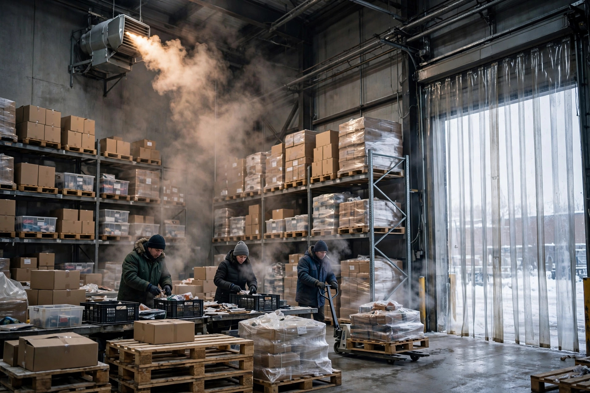 Warehouse Winter Heating Cost: The Ledger for Unit Heaters, Radiant Tubes, and Zoned Schedules